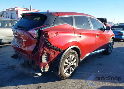 2015 Nissan Murano S from USA, damaged, VIN 5N1AZ2MH8FN272812